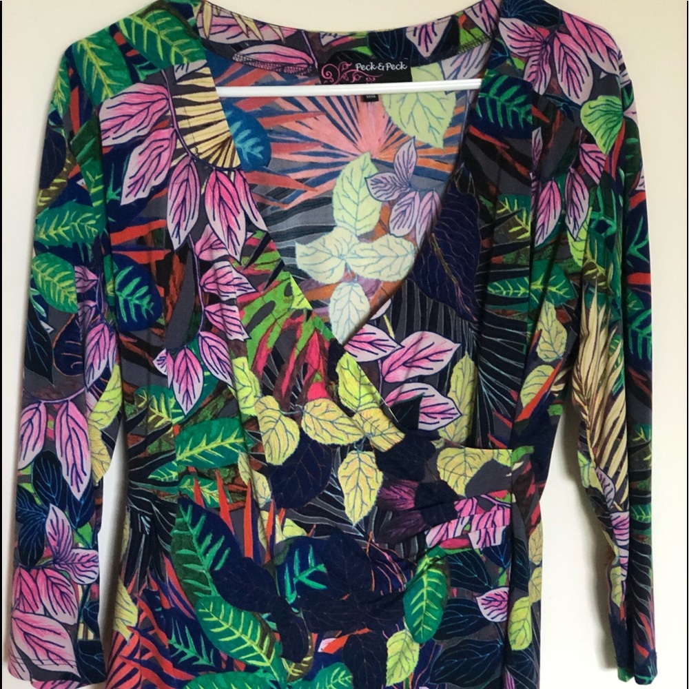 Peck & PecK - 3/4 sleeve knit top